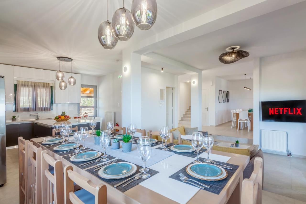 Villa Ourania Agia Pelagia Екстериор снимка